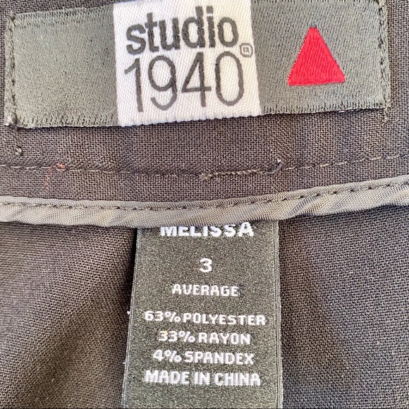 Studio 1940 Melissa Slight Curvy Straight Leg EUC - Picture 4 of 6